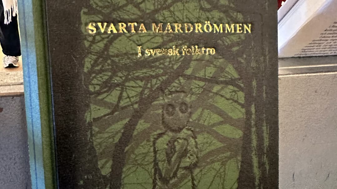 Bokomslag i grönt och svart 