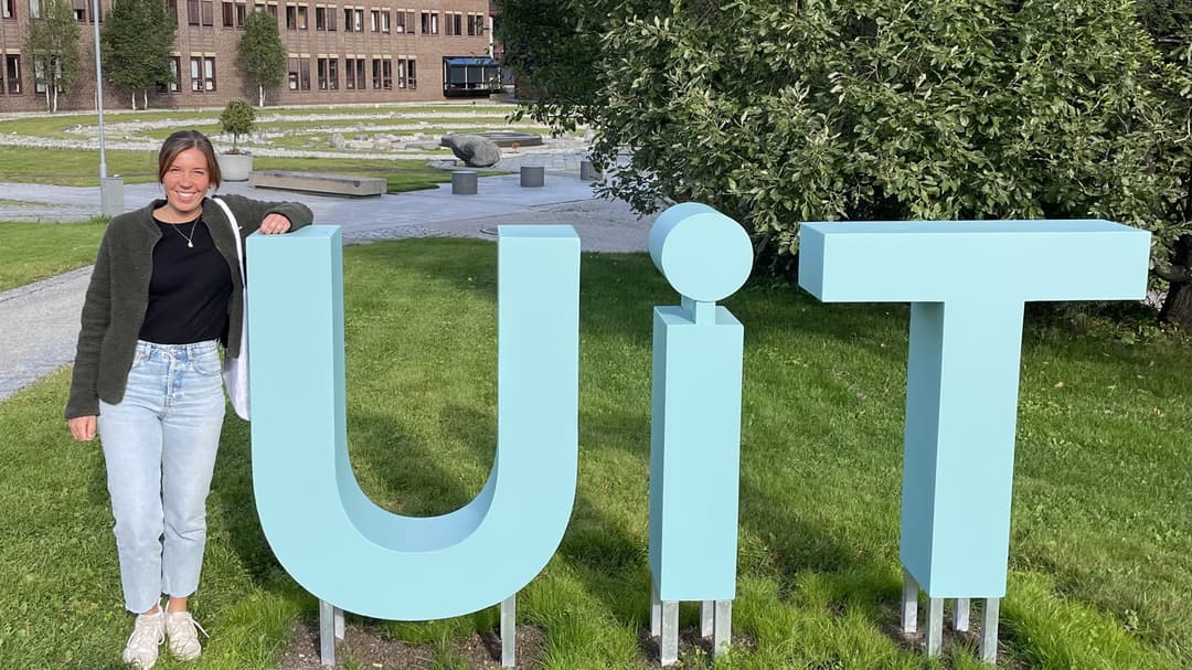 Linnea Nordgren vid UiT, Norges Arktiska Universitet i Tromsö.