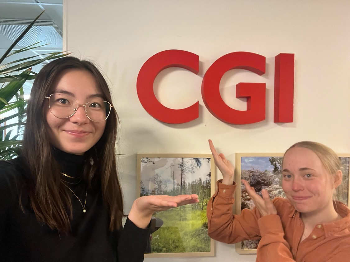 Matilda Gomez Lindblom och Joline Hellström Internship 2024
