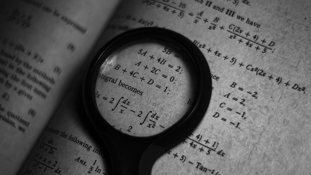 Magnifyer and mathematics