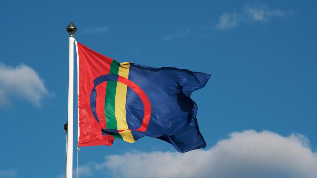 Den samiska flaggan