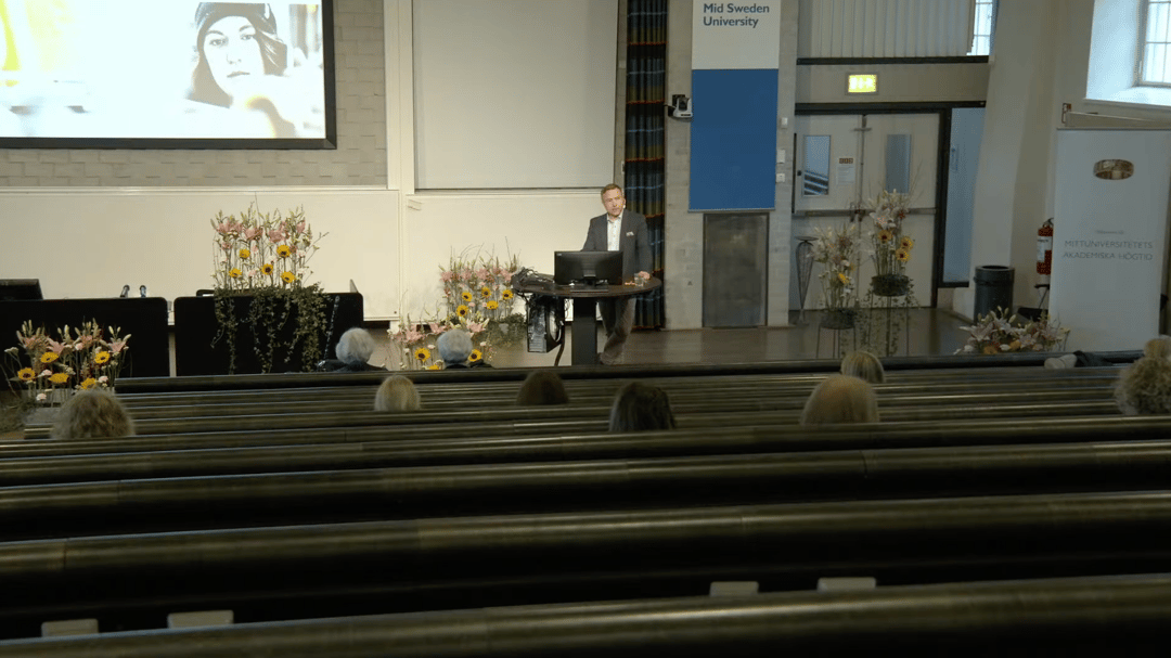 Lars-Erik Rännars installationsföreläsning
