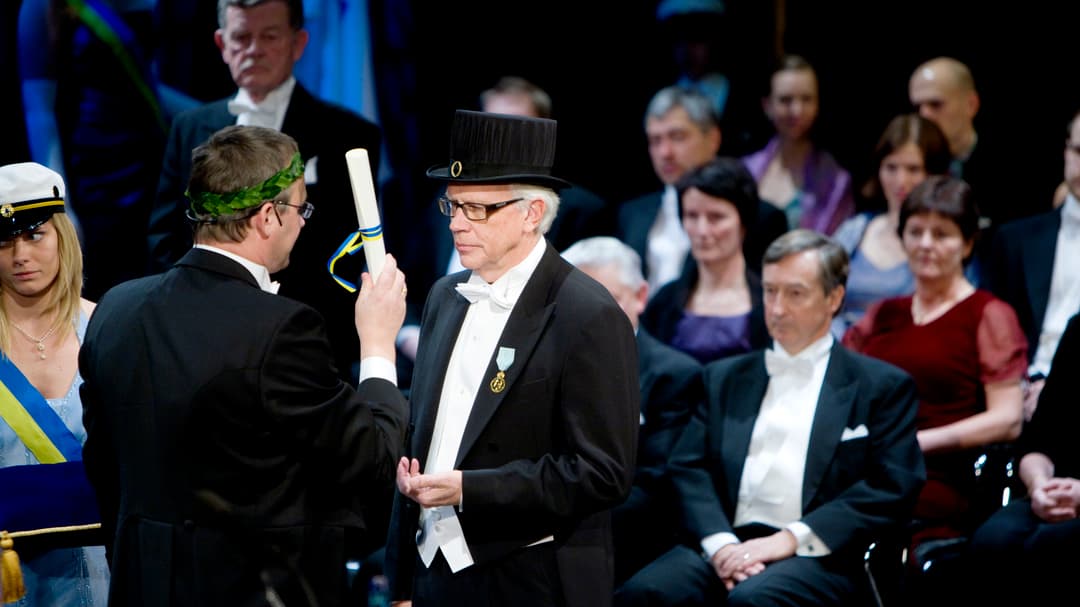 Björn Fjæstad utses till hedersdoktor 2010 (Fjaestad)