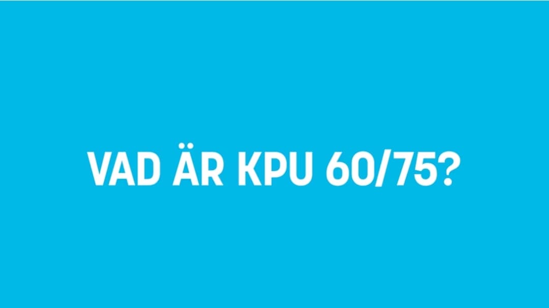 Vad är KPU 60/75?