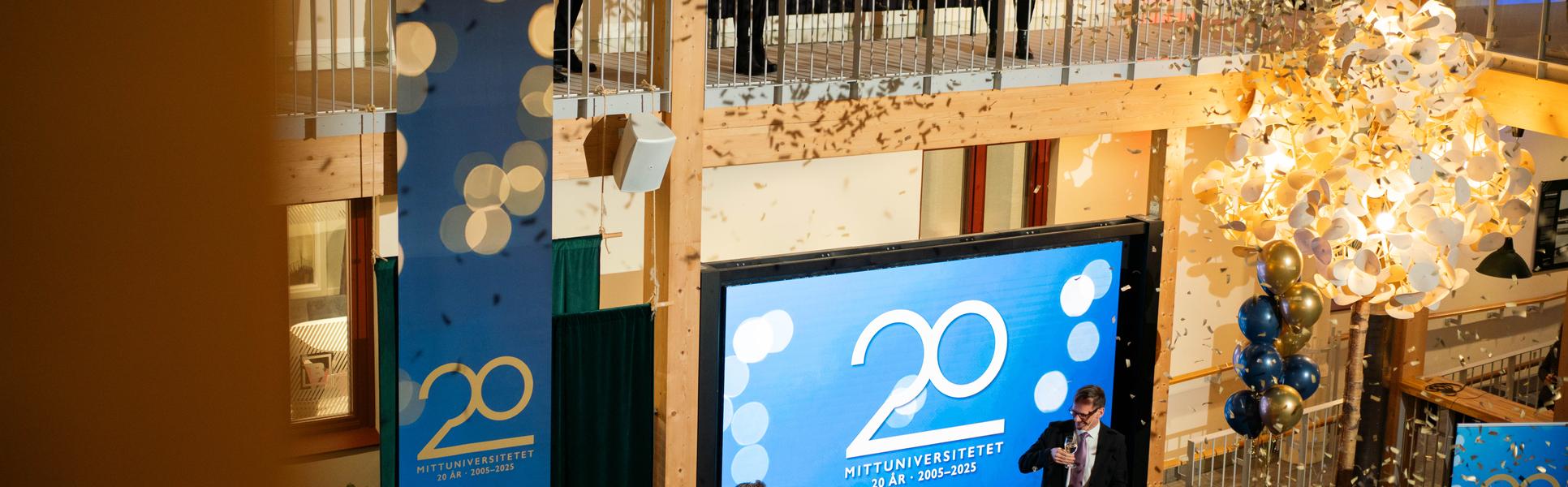 20-årsjubileum invigning Sundsvall