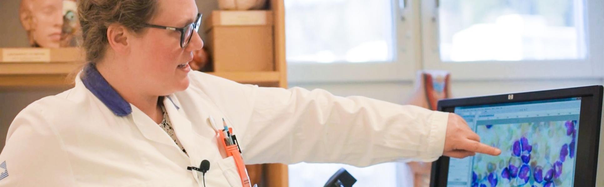 Annelie Ervasti biomedicinsk analytiker 
