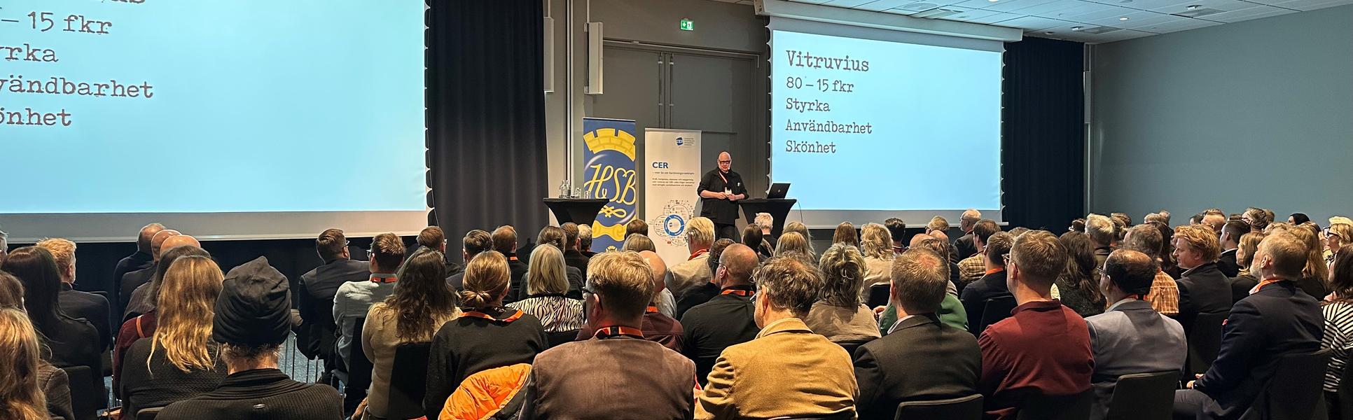 Öppningsanförande med arkitekt Gert Winhgård vid Bomorrow 2026