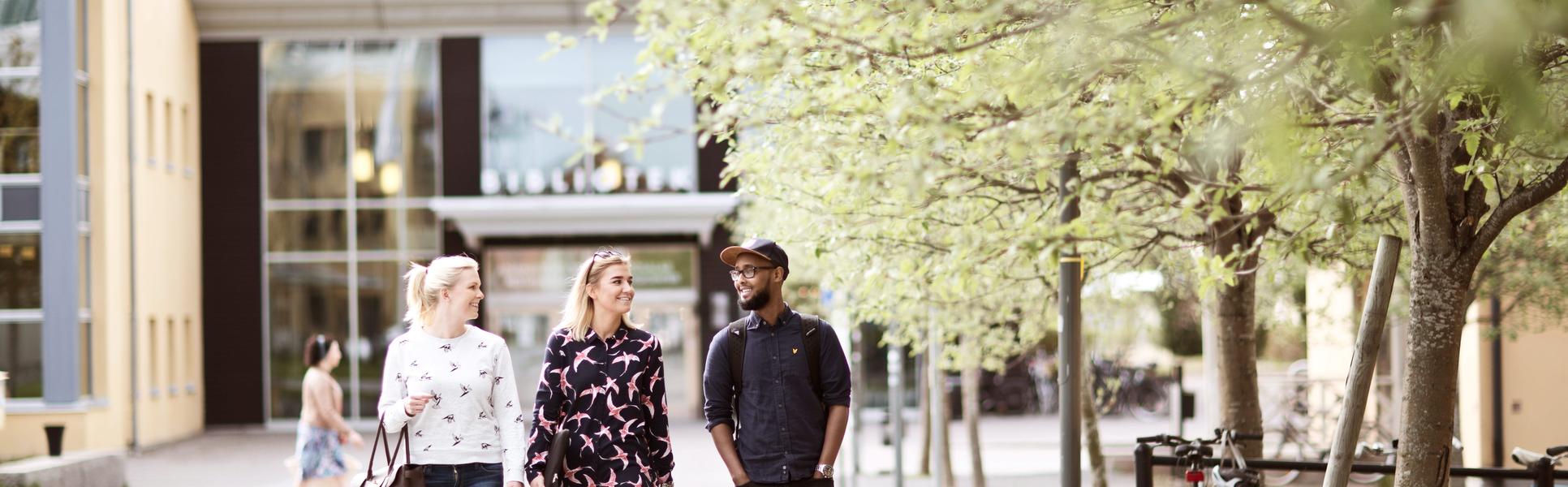 Studenter, utomhus, Östersund