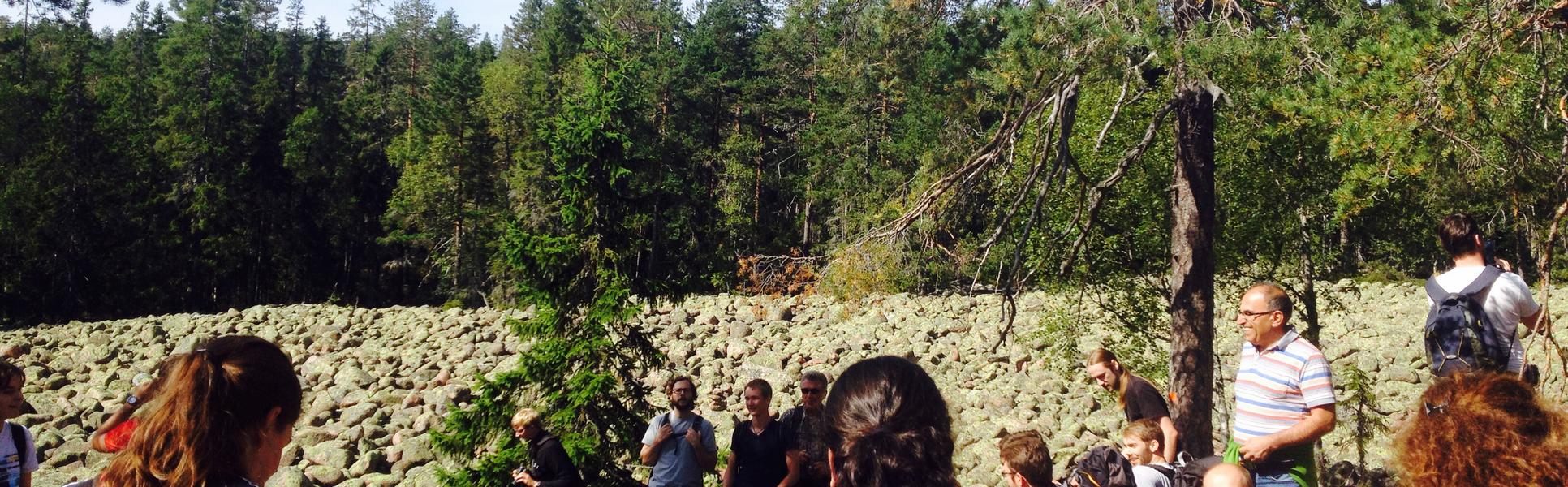 "Bege" talking about the nature at Skule