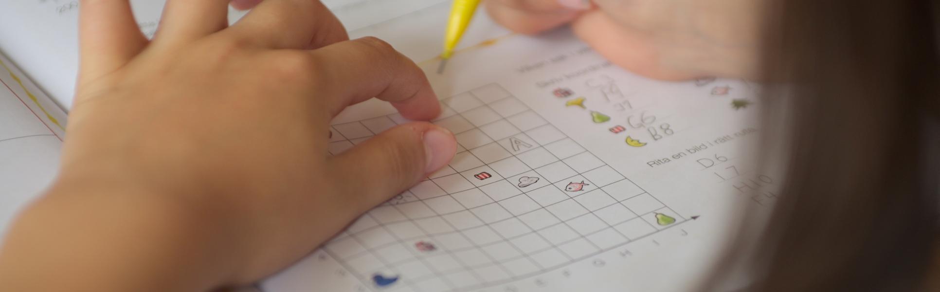 Skolarbete, läxa, matematik, skola