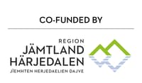 Logotyp Co-funded by Region Jämtland Härjedalen
