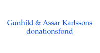 Logo: Gunhild och Assar Karlssons donationsfond