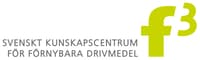 Logotyp f3 Svenska kunskapscentrum för förnybara drivmedel