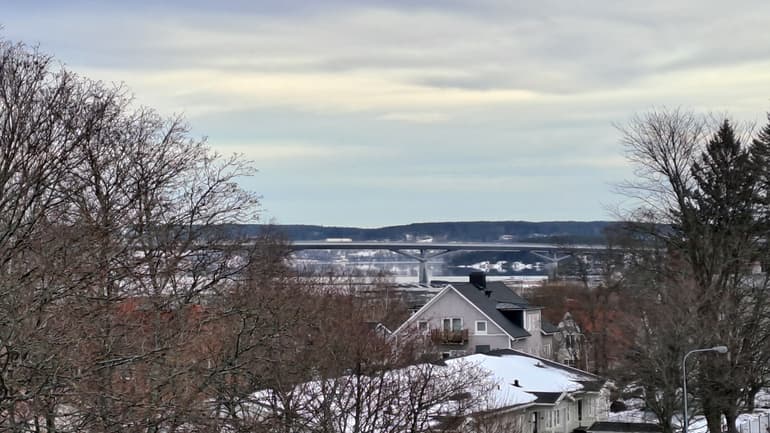 En bild över Sundsvallsbron