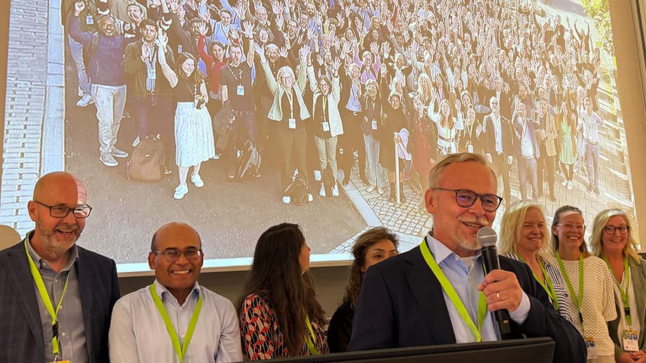 Magnus Norgren, ordförande för konferensen och organisationskommittén tackar alla konferensdeltagare för deras bidrag till att konferensen blev så intressant och givande.