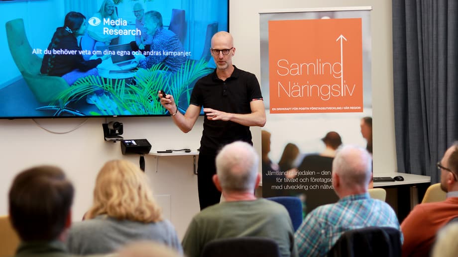 Per Segerström från Media Research i Östersund berättar om deras AI-arbete.
