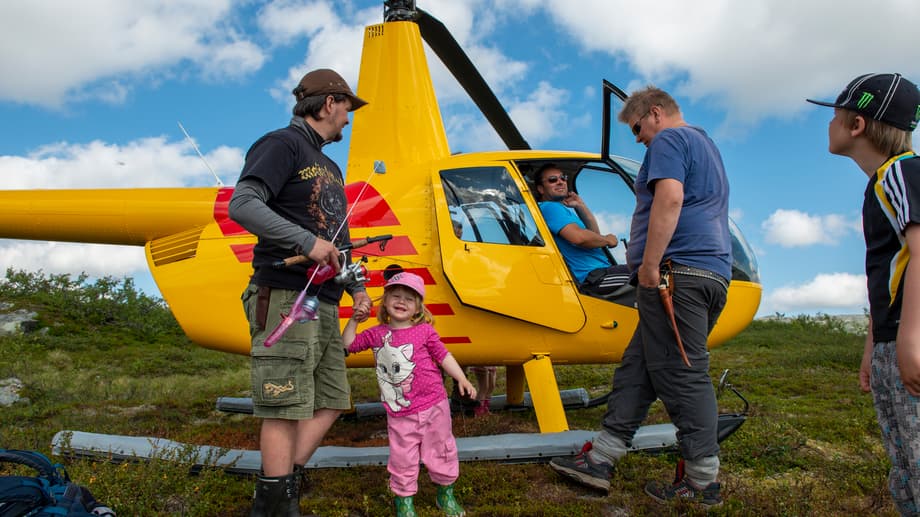 Transport från sommarboplatsen i Såaloegorre, Låarte sijte.