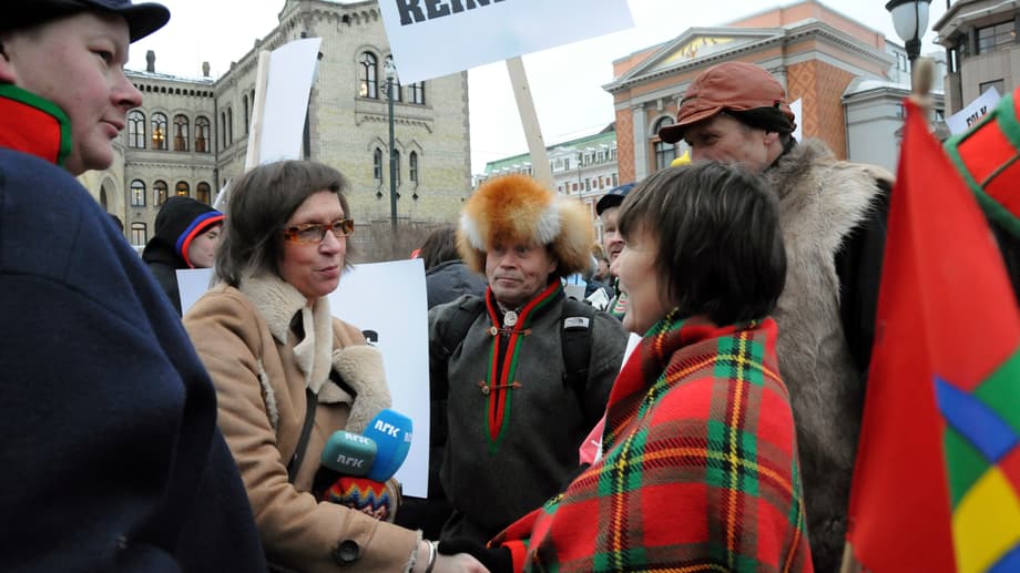 Rovdjursdemonstration i Oslo 2010.