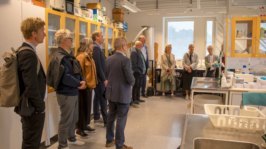STC, FSCN besök från KK stiftelsen