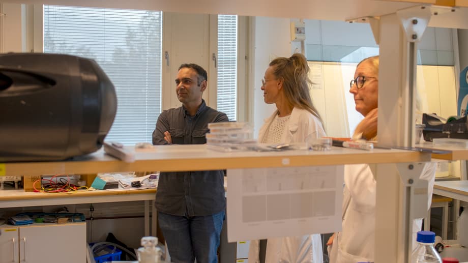 STC, FSCN besök från KK stiftelsen