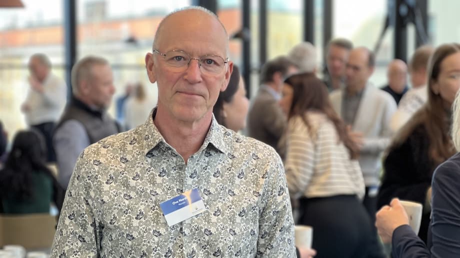 Ove Nordin, teamledare på forsknings- och utvecklingsavdelningen på Nouryon.