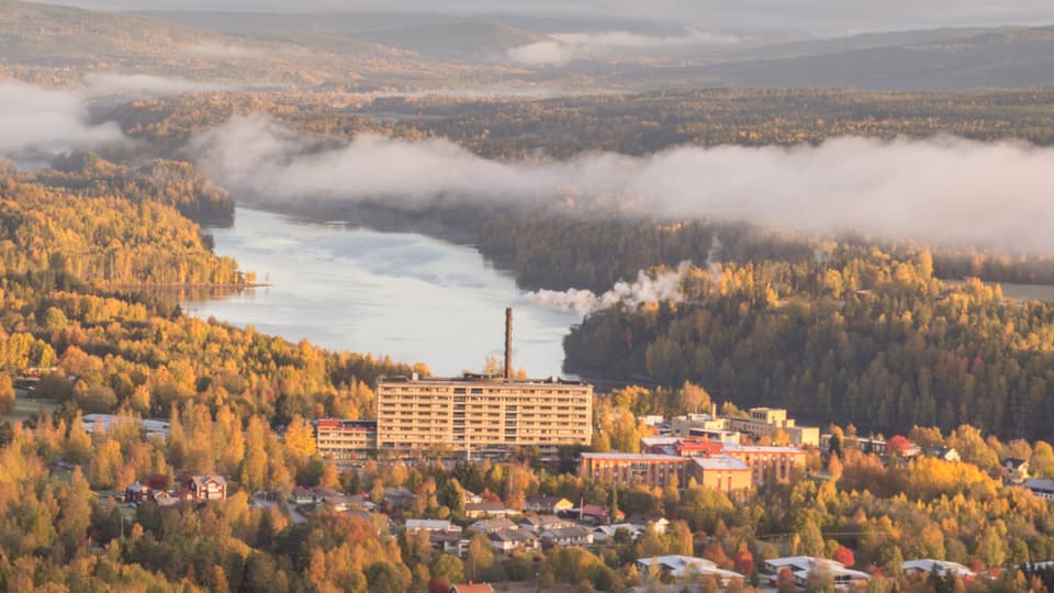 Vy över Sollefteå.