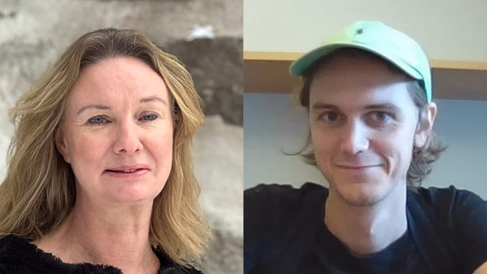 Ann Ekdahl och Osvald Wiklander