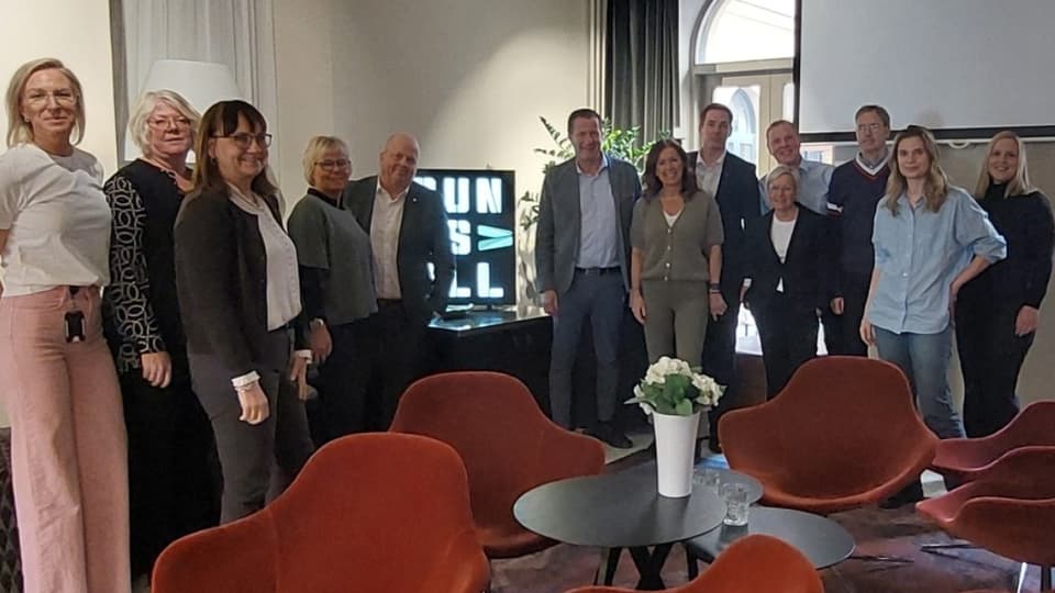 Banknätverk i Sundsvall 24 mars 2025