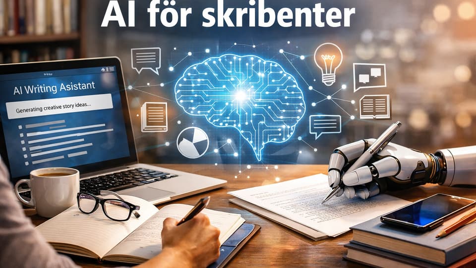Grafisk AI-bild om sommarkurs.