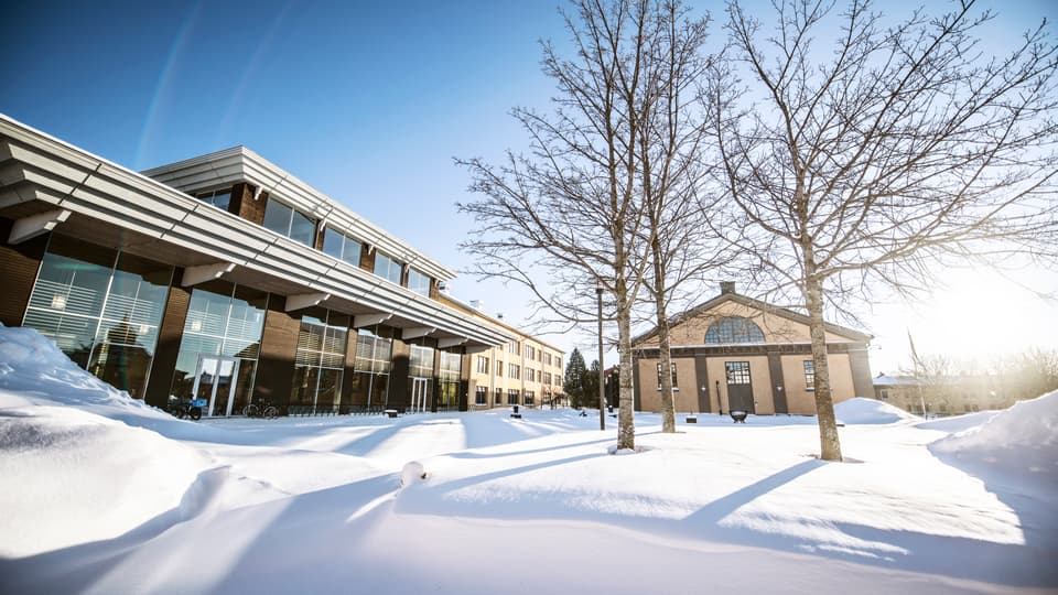 Campus Östersund, exteriörbild 