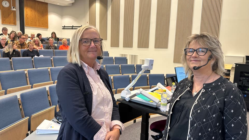 Marie Häggström och Edith Andresen