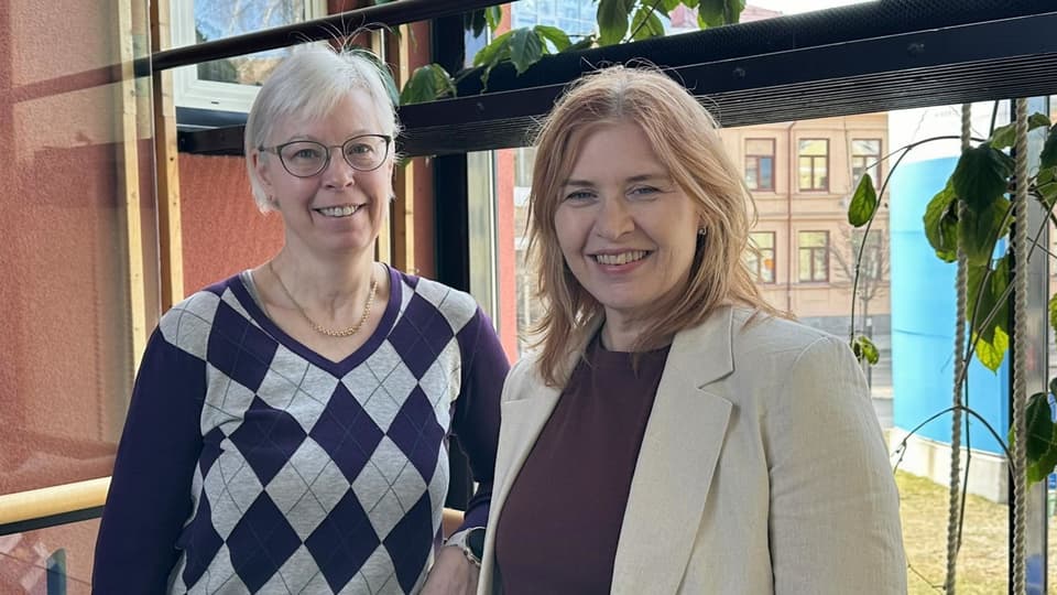 Catrin Johansson och Kristina Jämtelid