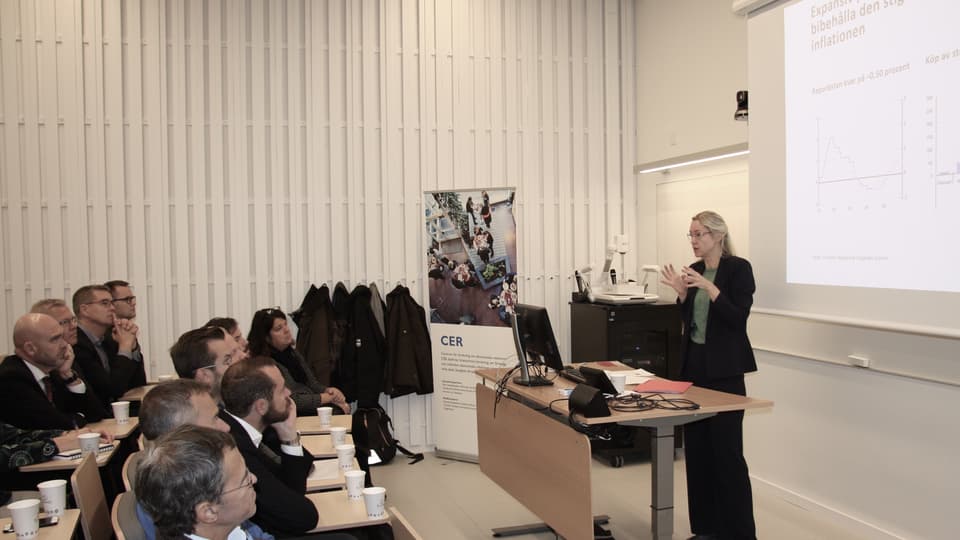 Cecilia Skingsleys föredrag om minusränta