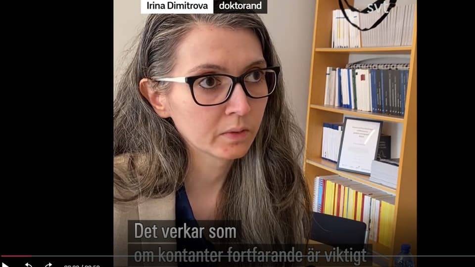 Irina Dimitrova on Swedish Television