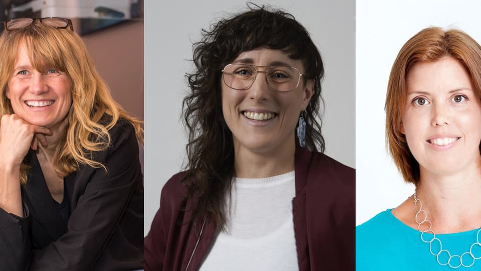 Katarina Lindblad Gidlund, Caroline Wallmark, Lisa Sällvin