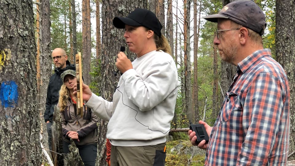 Jennie Sandström och övriga lärare håller kursintroduktion