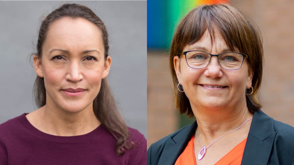 Linda Larsson Kakuli och Maria Humla