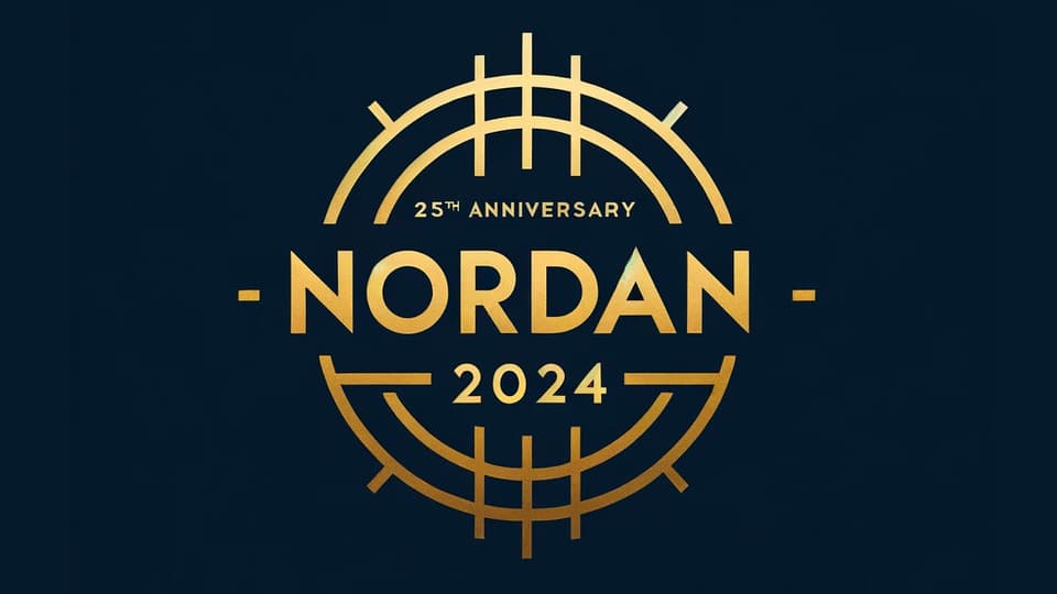 Logotype for the conference Nordan 2024.