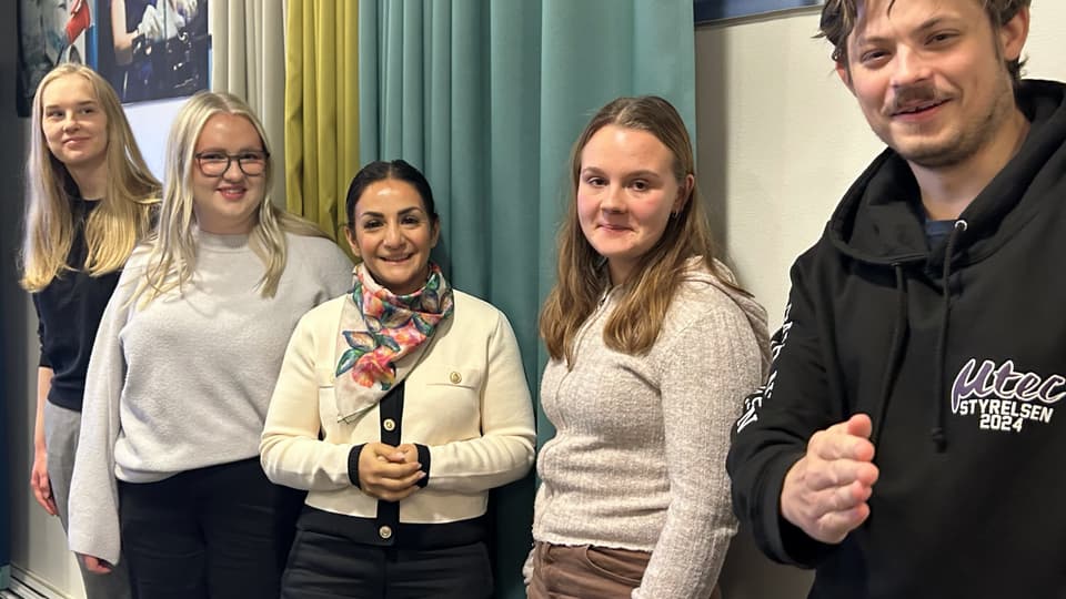 Kulturministern träffar civilingenjörsstudenter 2024