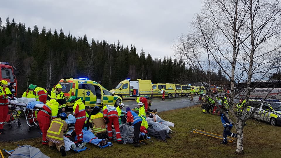 Övning för kris