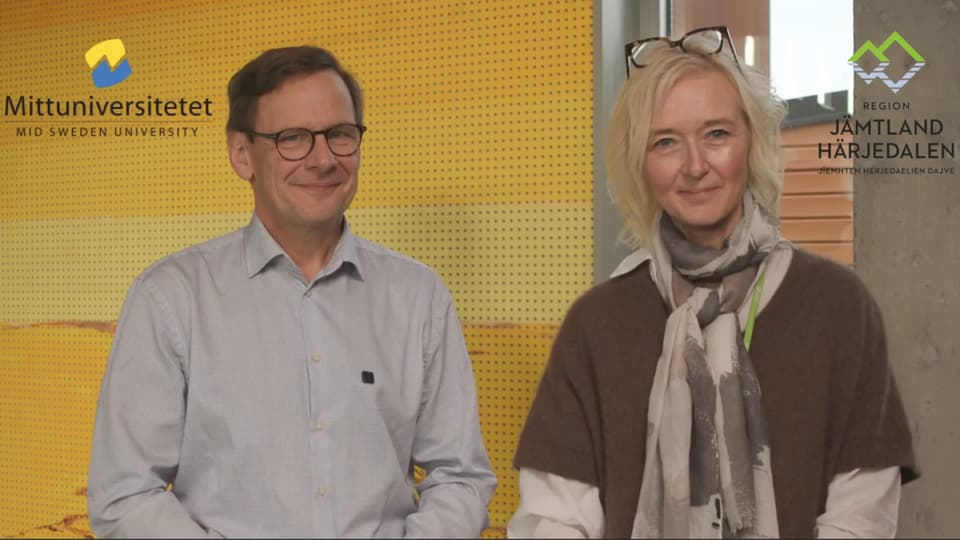 Anders Fällström och Sara Lewerentz