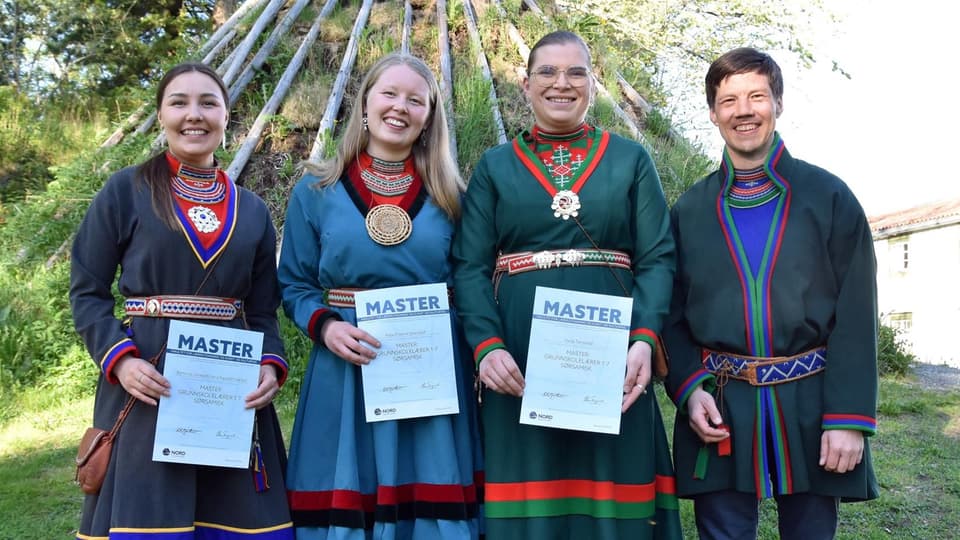 sydsamiska grundskoleelever examineras