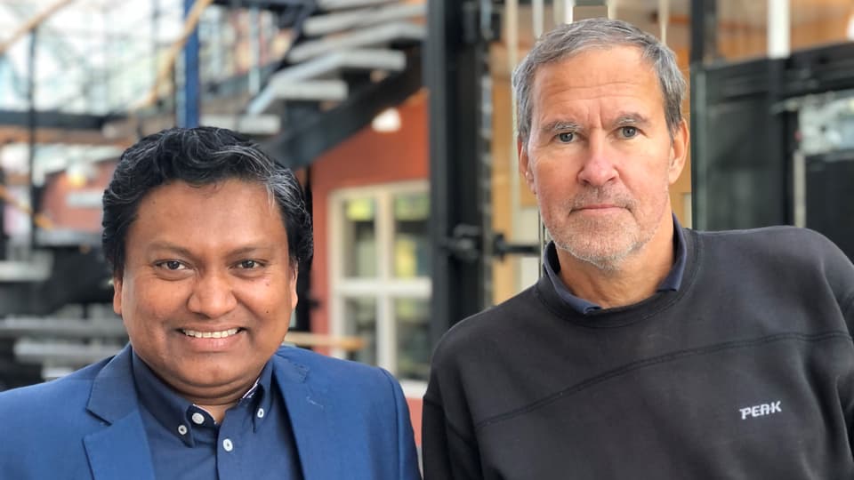 Tarek Rana och Peter Öhman