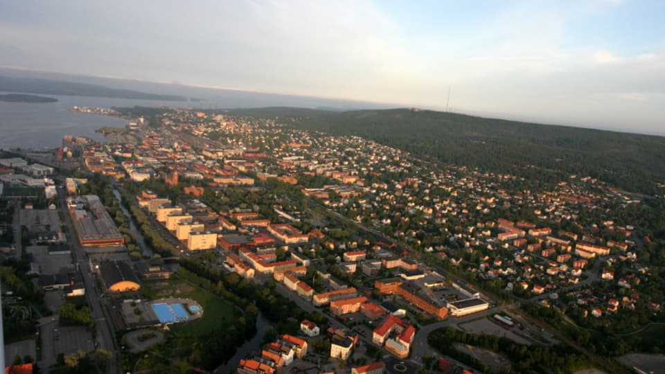 Vy över sundsvall